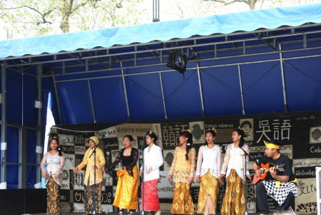 Notre premier spectacle : chanter