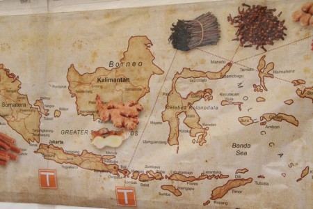 Le stand d'épices indonésiennes 